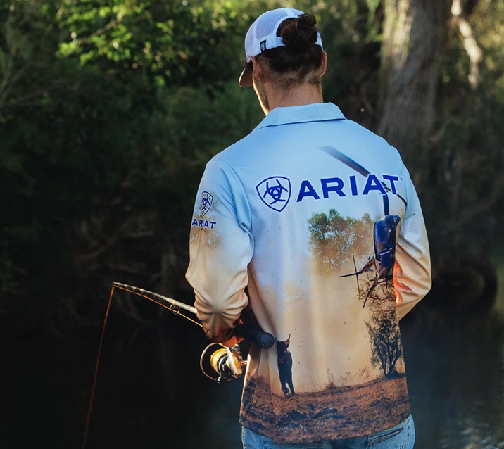 Ariat Fishing Shirt - Helimuster - Roundyard