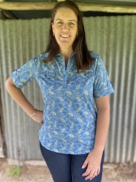 Grovers Ladies Patricia Short Sleeve Shirt - Roundyard