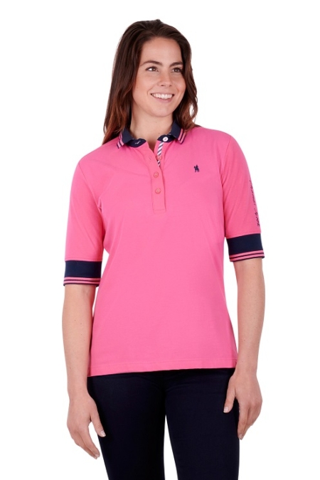 Thomas Cook Ladies Claire Elbow Polo - Roundyard